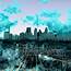 Minneapolis Skyline Abstract 3 Painting By Bekim Art