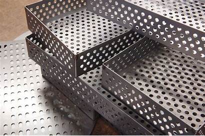 Metal Perforated Fabricated Perforating Fabricating Components Accurate