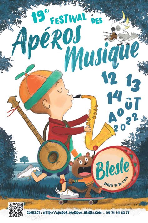 Concours Daffiche Les Apéros Musique De Blesle