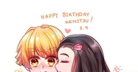 鬼滅の刃 Happy Birthday Zenitsu Renkuのイラスト Pixiv