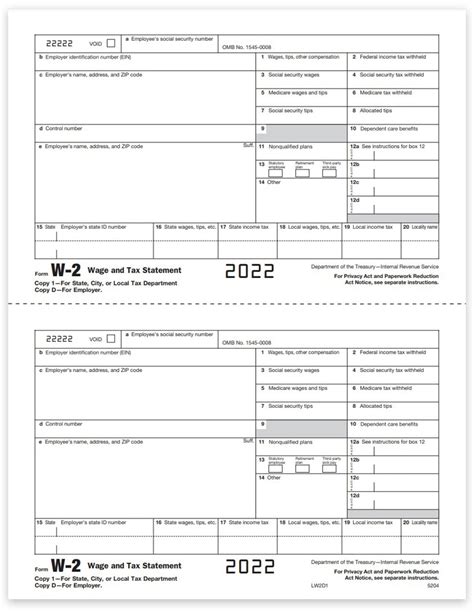 Official Irs Virginia W 2 Form Report Employee Earnings With