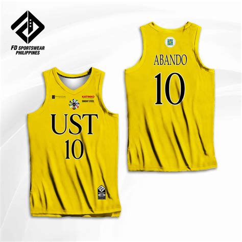 Ust Growling Tigers Rhenz Abando Uaap Full Sublimated Jersey Shopee