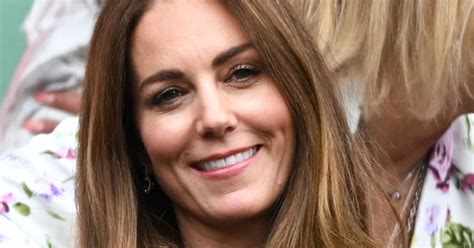 Kate Middleton Stuns In Green As Arrives At Wimbledon After Self