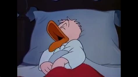 Donald Duck Tv Show Sleeping Donald Duck