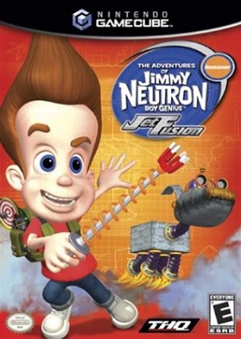 Jimmy Neutron Boy Genius Jet Fusion Nintendo Gamecube Game For Sale
