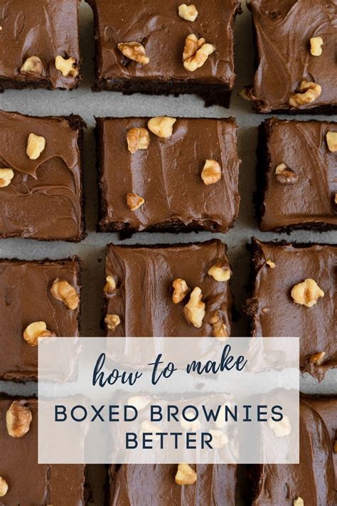 4 Easy Ways To Make Box Brownies Taste Homemade These Simple