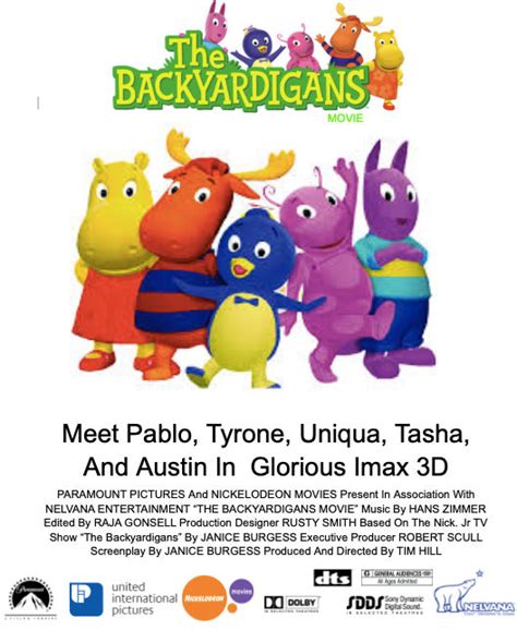 The Backyardigans Movie 2004 Theatrical Poster By Lukeb21 On Deviantart