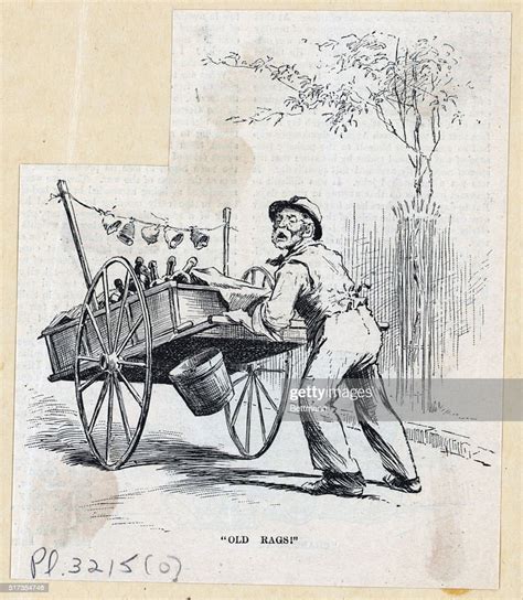 Old Rags New York Tradesman Undated Engraving Bpa2 3597 News