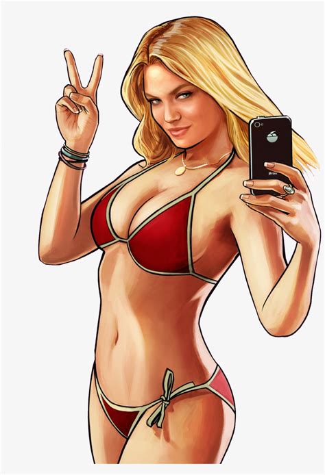 Sexy Women Girl Png Image Grand Theft Auto V Strategy Guide And Game Walkthrough Png Image