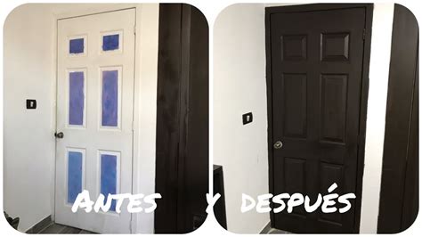 C Mo Pintar Tu Puerta De Madera How To Paint Your Wooden Door Youtube