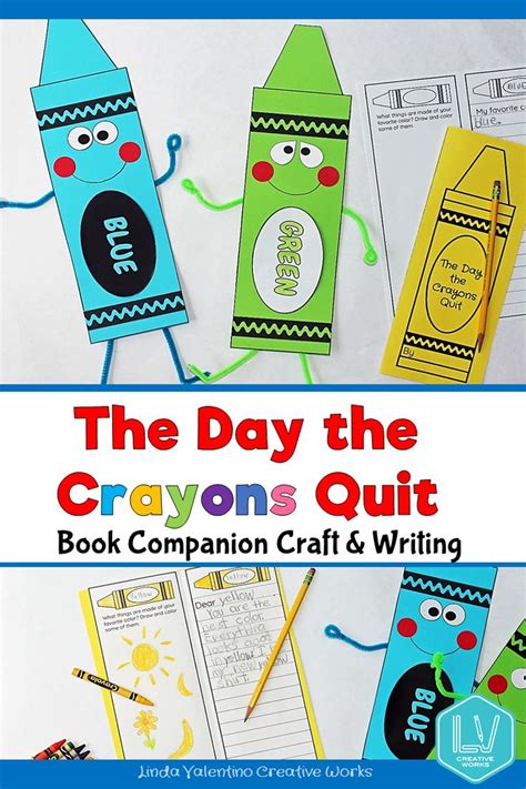 The Day The Crayons Quit Book Companion Craft Activity March Reading