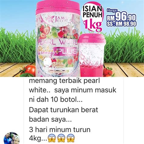 Di samping membantu menurunkan berat badan secara sihat dan berkesan, pearl white fiber juga mampu menjadikan kulit. PEARL WHITE PINKY PLUS 1KG JAMU JELITA | BEAUTY KIOSK