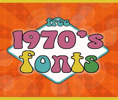 A Groovy 70s Font Logo Sticker Retro 70s Aesthetic St