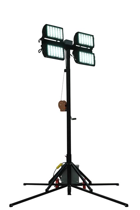 Larson Electronics Releases Mini Light Tower With High Power Led Lamps