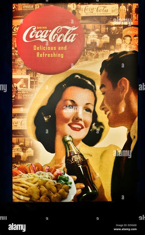 Old Coke Poster Hi Res Stock Photography And Images Alamy