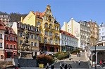 Karlsbad (Karlovy Vary), Brunnen am Schlossbad Foto & Bild | europe ...
