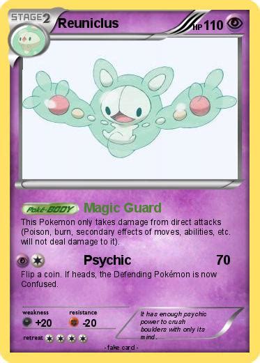 Pokémon Reuniclus 97 97 Magic Guard My Pokemon Card