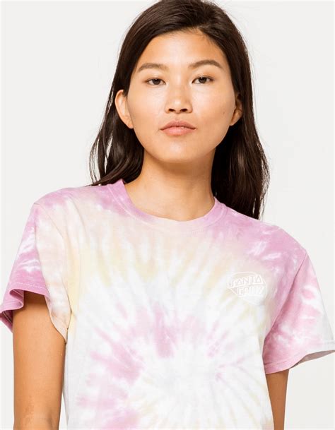 Santa Cruz Opus Dot Tie Dye Womens Tee Multi Tillys