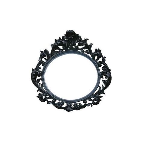 Black Decorative Oval Antique French Style Wall Mirror - French Mirrors from Homesdirect 365 UK
