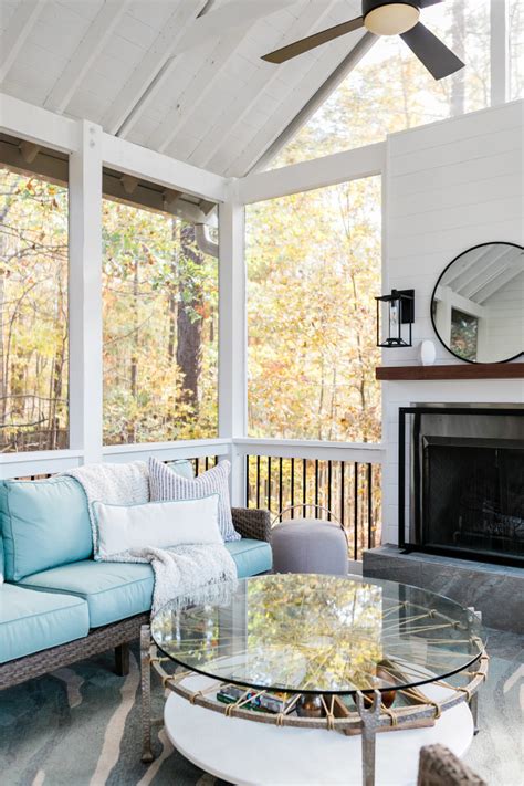 Landscape lighting, though can be functional, is meant to add an elegance to your landscape. Apex Screen Porch - Rustic - Porch - Raleigh - by ...