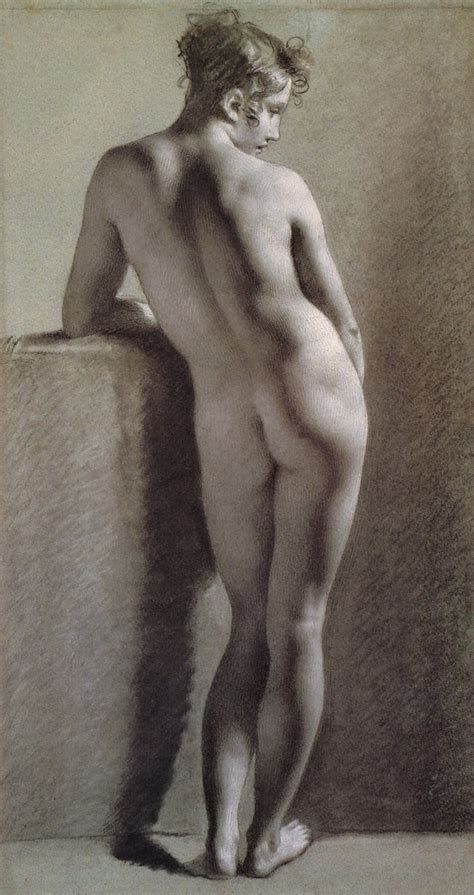 Female Nude From Behind 1800 Neoclassicism Prudhon Https T Co