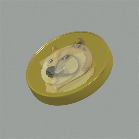 Dogecoin 3d Models In Jewellery 3dexport