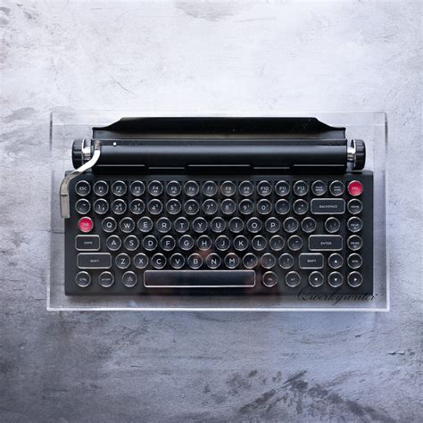 Buy Qwerkywriter Official Acrylic Keyboard Cover Online Worldwide