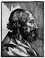 Titian Vecelli Portrait Of Ludovico Ariosto, 1535, 7×9 cm : Descriptif ...