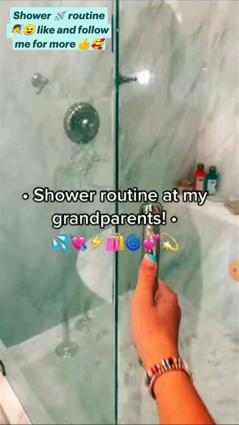 Shower 🚿 Routine 🧖‍♀️😉 Like And Follow Me For More 👍🥰 Shower Routine