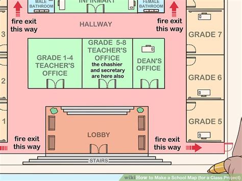 How To Make A School Map For A Class Project 14 Steps