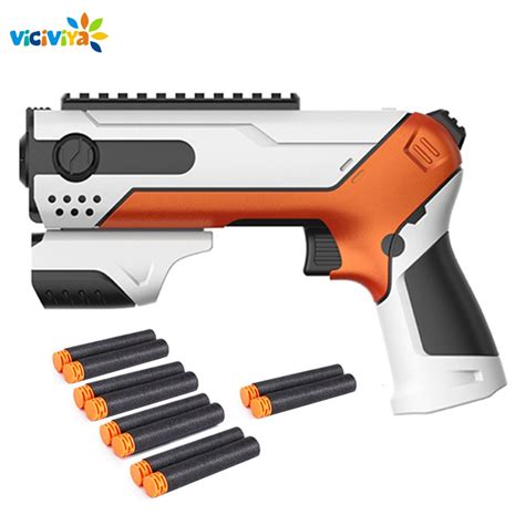 New Manual Submachine For Nerf Gun Soft Bullets Toy Pistol Gun Bullets