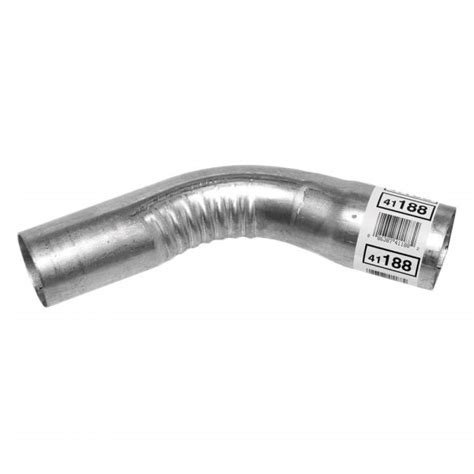 Walker® 41188 Aluminized Steel 45 Degree Exhaust Elbow Pipe 2 25 Inlet 2 25 Outlet 12