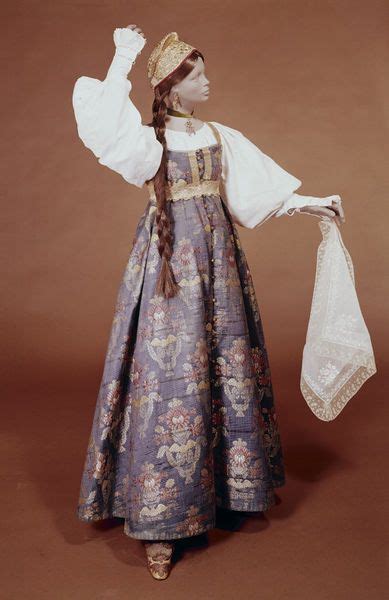 Russia Made Date 19th Century Made Russian Dress Historical