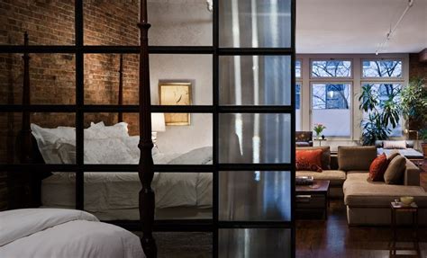 Brick Wall Studio Apartment By Stephan Jaklitsch Gardner Bedroom