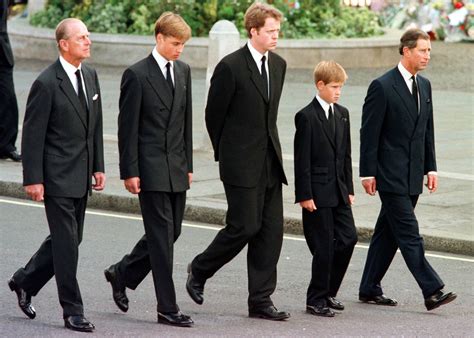 ‘i’ll Walk If You Walk’ Story Behind Prince Philip Walking With Harry William At Princess