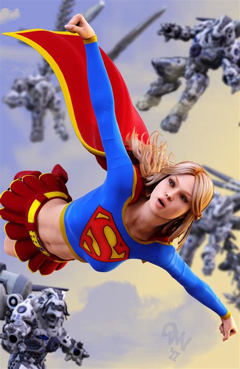 Supergirl 3D By CodenameZeus On DeviantArt