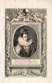 1721 Copper Engraving Portrait Archduchess Catherine Renata Austria EU ...