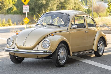 No Reserve 1974 Volkswagen Super Beetle Automatic Stickshift For Sale