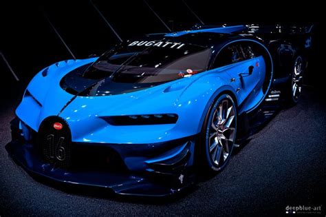 Bugatti Vision Gran Turismo Chiron Luxusautos Superauto Sportwagen