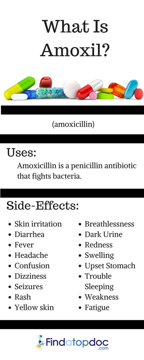 What Is Amoxil Amoxicillin Infographic