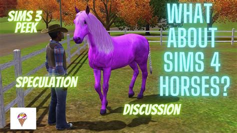 The Sims 4 Horses Pack What Will It Be Like Youtube