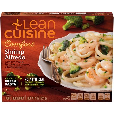 While lean cuisine products are a meal millions of women lean on. LEAN CUISINE COMFORT Shrimp Alfredo 9 oz. Box - Walmart ...