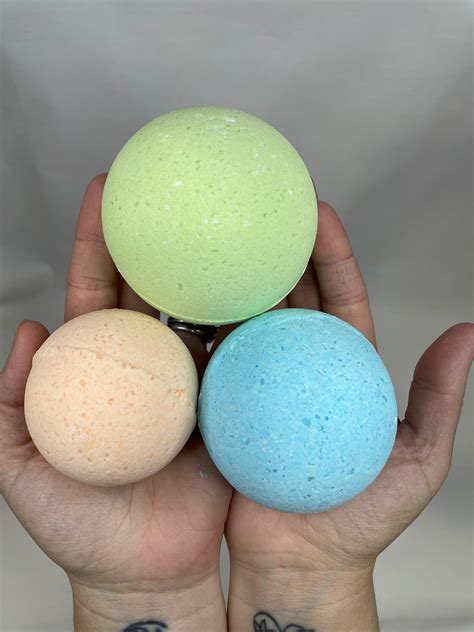 Bath Bombs In Assorted Scents And Sizes Etsy