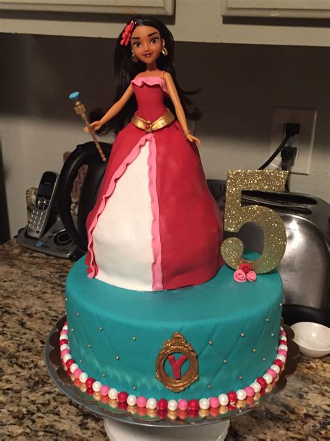 Elena Of Avalor Birthday Cake 5th Birthday Cake Girl Birthday