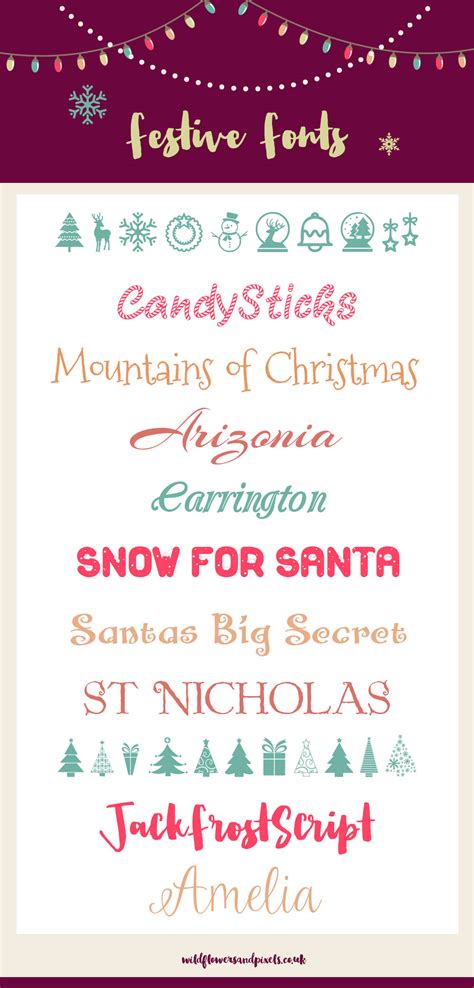 11 Festive Fonts To Brighten Up Your Christmas Designs