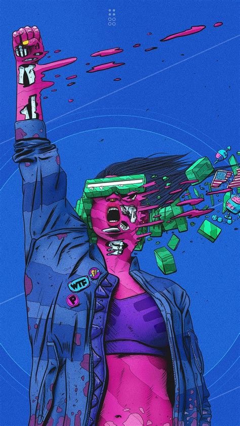 Download 1080x1920 Wallpaper Girl Cyborg Surreal Art Samsung Galaxy S4 S5 Note Sony Xperia