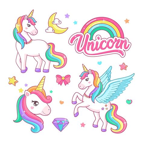 Premium Vector Unicorn Sticker