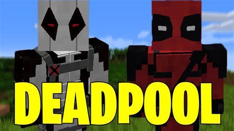 How To Play For Deadpool In Minecraft Minecraft Youtube