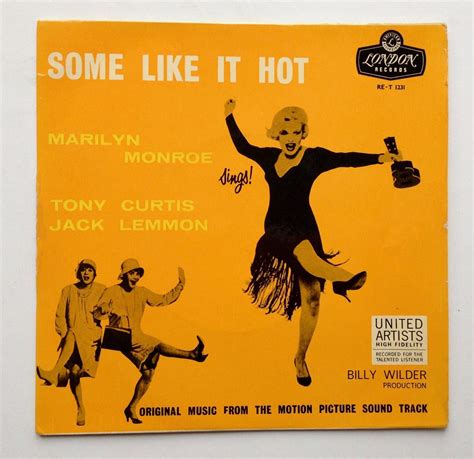 Marilyn Monroe EP vinyl Some Like It Hot 1959 407987696 ᐈ Köp på