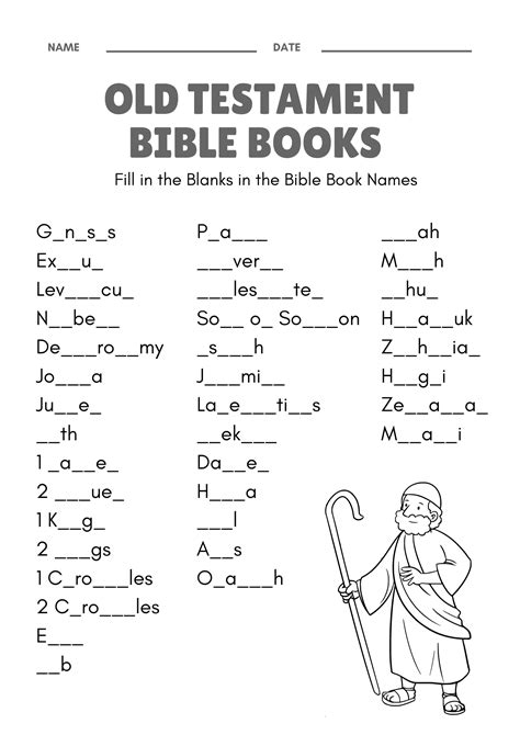 Bible Activity Sheets Sekolah Minggu Alkitab Kuis